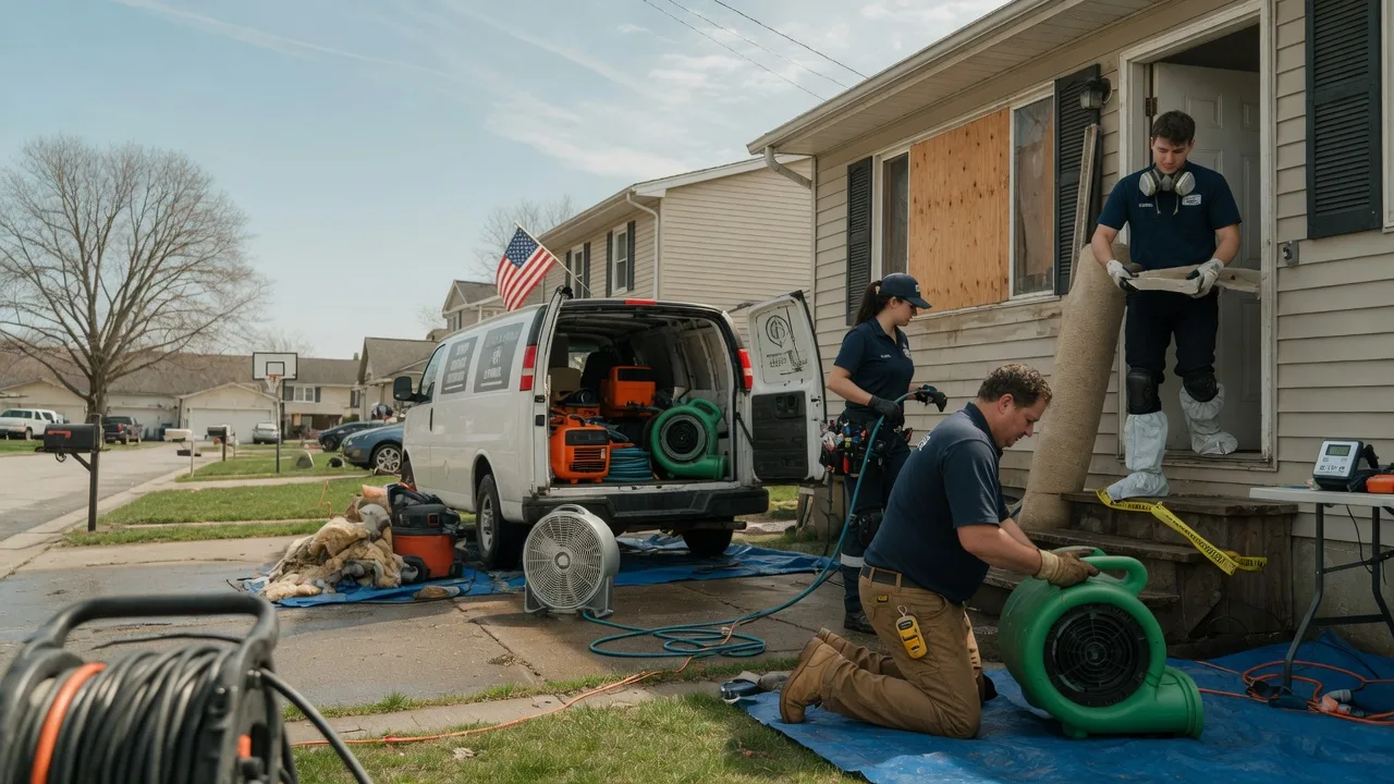 Water Damage Restoration in Penokee, KS near me